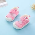 thumbnail image 3 of JSCDRPDWL Toddler Girl Sandals Size 4 Bunny Slippers for Kids Baby Walking Anti-Kick Breathable Sandals for 1-3 Years and 6 Months-Soft Soled, Multi-Color, Unisex Girl Shoes Size 3, 3 of 3
