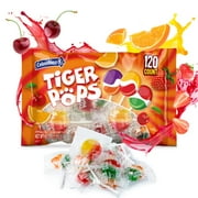 COLOMBINA TIGER POPS 120CT/42.3 OZ