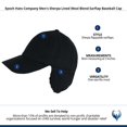 thumbnail image 5 of Epoch Hats Company  Sherpa Lined Wool Blend Earflap Baseball Cap (Men), 5 of 5