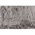 thumbnail image 2 of Luxe Faux Fur 676685029690 2 x 3 ft. Gordon Faux Sheepskin Rug - Grey, 2 of 5