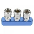 thumbnail image 4 of LAFGUR Raccord Rapide, Connecteur de Raccord 12mm, pour Raccordement de Tuyau d'Air pour Dispositif Pneumatique Raccords d'Outils Pneumatiques, 4 of 8