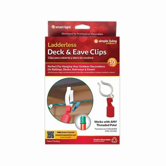 LADDERLESS CLIPS 10PK(Pack of 1)