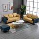 thumbnail image 3 of Arm Living Room Sofa Luxury Modern Italian Home U Cushions Shape Fabric Sofas Fabric Sets Minimalist Lazy Divano Household Items My Lux Decor Round, 3 of 24