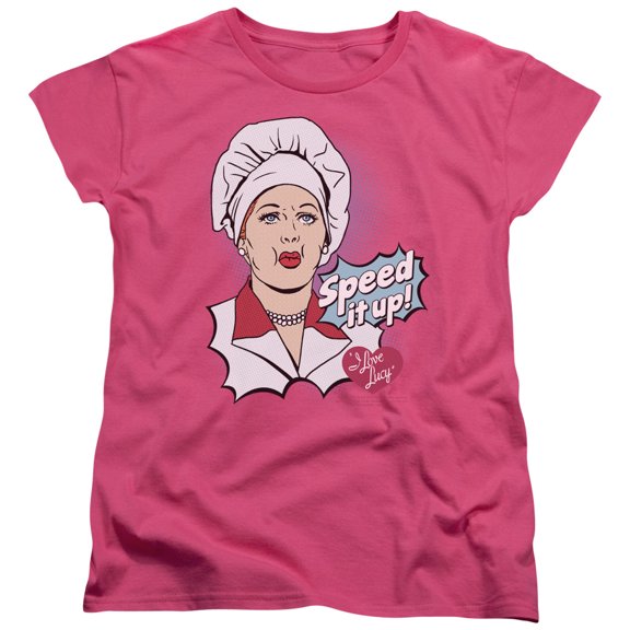 I Love Lucy - Speed It Up - Women's Short Sleeve Shirt - Small