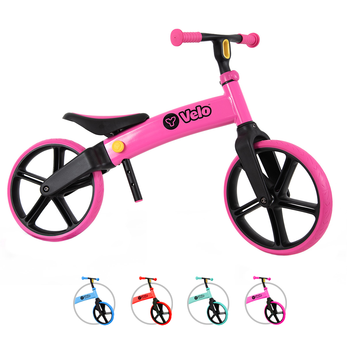 Yvolution Y Velo Balance Bike, 12-Inch, Ages 3-5, Pink photo 1