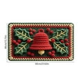 thumbnail image 3 of Honmine Christmas Rugs for Holiday Decor, Festive Themed Floor Mats and Door Mats, Non-Slip Decorative Rugs for Living Room, Bedroom, Kitchen Entryway, 3 of 6