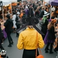 thumbnail image 2 of Elegant Witch Hat for Halloween Parties Gothic Masquerade Events and Themed Photo Prop Accessories, 2 of 4