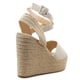 thumbnail image 3 of Sandalias con plataforma Exterior Textil Color Beige&nbsp; Para Mujer De RBCOLLECTION, 3 of 3
