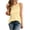 Yellow, variant on Womens Sleeveless Tank Tops Criss Cross Open Back Eyelet Top Loose Casual Summer Crew Neck Shirts Green, 2XL