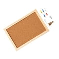 thumbnail image 4 of Tablón de anuncios de corcho Tablón de corcho Tablón de anuncios colgante Tablón de mensajes Tablón de anuncios 20x30cm, 4 of 8