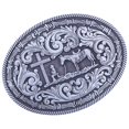 thumbnail image 3 of Hebil de cinturón occidental hombres mujeres Metal clásico moda para cumpleaños Estaño Zulema Hebilla del cinturón, 3 of 8