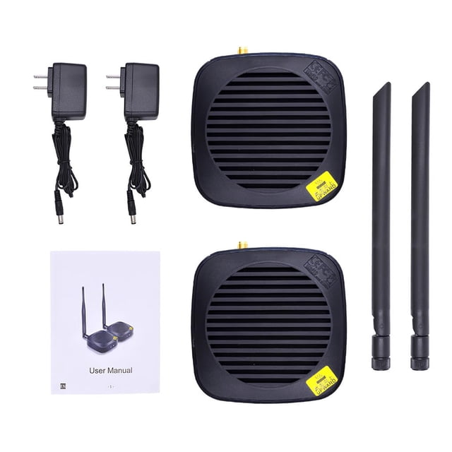 Transmisor Inalámbrico 1 A 1 De 5,8G, Extensor Wifi De Alta Definición, Receptor De Señal De 100-240V, Sistema De Transmisión Inalámbrica De Emisor Compatible Con Hdmi Minnieouse EL014289-02