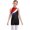Black&Red, variant on Raenseen Kids Girls Sleeveless Gymnastics Leotard Ballet Dance Biketard Unitard with Shorts Hair Tie Set Swimsuit Black&Red 8