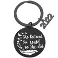 thumbnail image 1 of Collar llamativo de llavero redondo de acero inoxidable 2022 para regalo de estímulo de amigos Wmkox8yi sjalhkljlk3747, 1 of 1