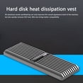 thumbnail image 3 of SSD Heatsink Radiator Cooler M.2 2280 NVME Heat Dissipation Pads (Grey), 3 of 7
