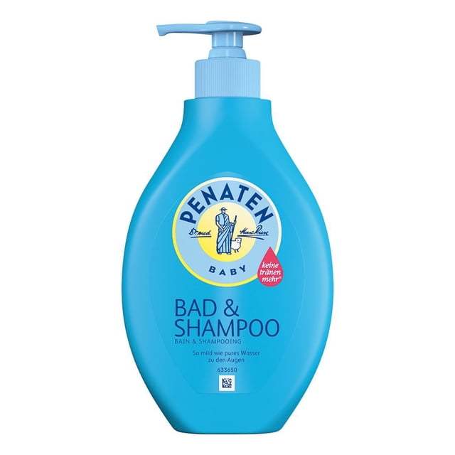 Jabón líquido corporal y shampoo Penaten 400 ml fórmula sin lágrimas