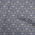 thumbnail image 1 of oneOone Cotton Flex Dark Blue Fabric Asian Block Craft Projects Decor Fabric Printed By The Yard 40 Inch Wide, 1 of 4