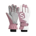 thumbnail image 2 of Miogawg Ski Snow Gloves, Warm Gloves, Waterproof And Anti-Slip Gloves, Touchscreen Gloves, Windproof Warm Snowboard Sport Mittens For Boys Girls, 2 of 3