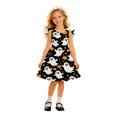 thumbnail image 5 of Kids Halloween Dress Long Sleeve Cute Print Tulle Dresses Casual Lace Soft Holiday Party Fall Winter Outfit, 5 of 5