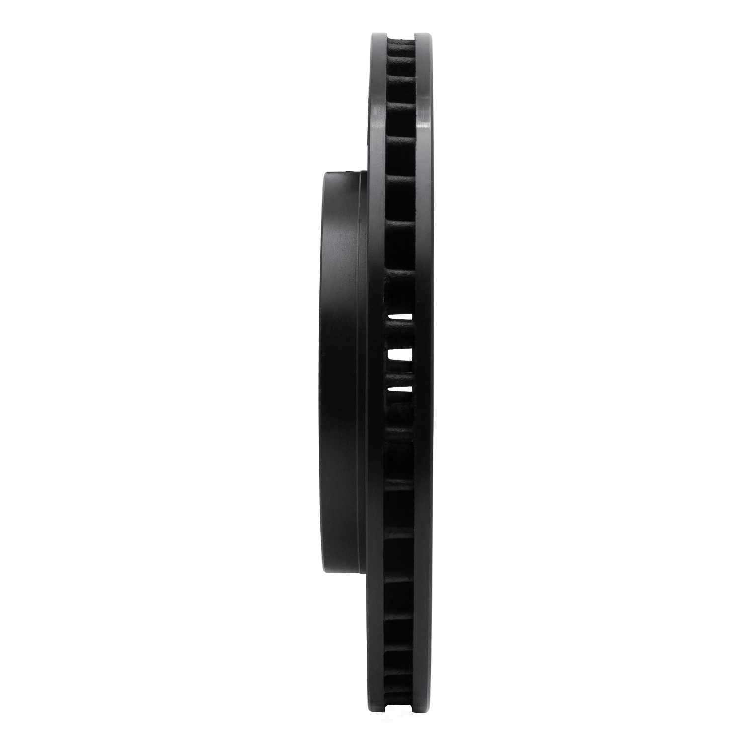 Dynamic Friction Company 633-76129L DFC Brake Rotor - Drilled And Slotted - Black