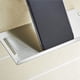 thumbnail image 3 of 2X Soporte de TeléFono PequeñO de Inodoro de BañO de Acero Inoxidable de Montaje en Pared Estante del TeléFono, Estilo Antideslizante y Acabado Cepillado Plateado, 3 of 5