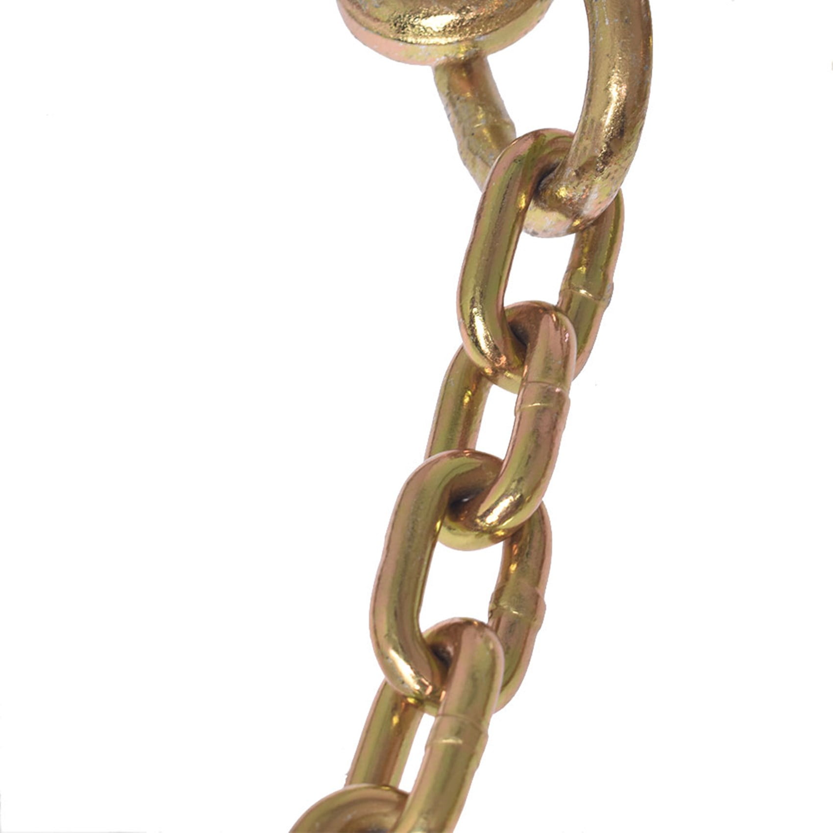 LABLT 5/16" x 2' G70 Tow Chain J-Hooks V-Chain Flatbed Truck Rollback Wrecker Carrier
