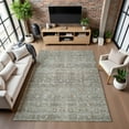 thumbnail image 7 of Addison Rugs Mayfield Premium Machine Washable Transitional Geometric Taupe Rectangle Rug, 10' x 14', 7 of 7