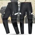 thumbnail image 3 of Neinkie 1 Set Motorcycle Pants with Knee Pads Detachable Liner Breathable Protective Cycling Trousers Riding Clothes, 3 of 9
