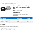 thumbnail image 2 of Accessory Belt Tensioner - Compatible with 1987, 1990 Chevy Celebrity FWD, 2 of 2