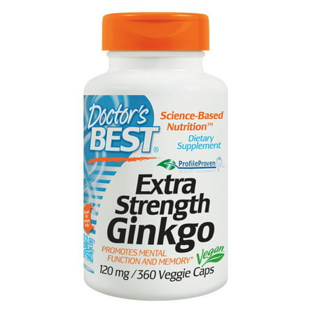 Extra Strength Ginkgo Doctors Best 360 VCaps