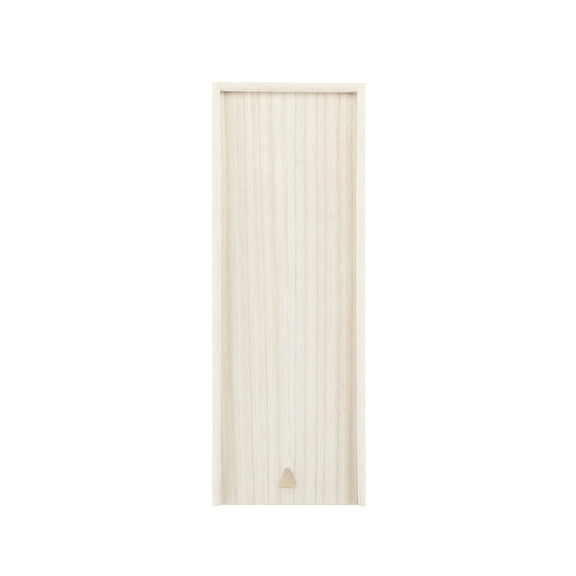 Twine Single Wooden Wine Box with Sliding Lid - Wine & Champagne Wooden Bottle Gift Box, Paulownia Wood Grain Liquor Storage Box fits 1-Bottle