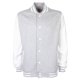 thumbnail image 1 of FDM - Chaqueta Béisbol/Universidad USA/ Rugby Unisex Hombre/Mujer (Gris jaspeado/ Blanco), 1 of 2