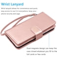 thumbnail image 6 of Galaxy A13 5G Case, A13 5G Wallet Case, Samsung Galaxy A13 5G 6.5 inchs PU Leather Case, Tekcoo Luxury Cash Credit Card Slots Folio Flip Cover [Detachable Magnetic Case] & Kickstand - Rose Gold, 6 of 6