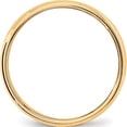 thumbnail image 2 of 14K Yellow Gold 14Ky 6mm Ltw Milgrain Half Round Band Size 12.5 Made In United States ml060-12.5, 2 of 5