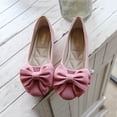 thumbnail image 4 of Leozcaa Bowknot Ballet Flats Womens Casual Flat Shoes Suede Dress Shoes Wear to Work Slip On Moccasins, 4 of 6