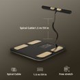 thumbnail image 2 of Smart Bioimpedance Scale Smart Body Composition Scale Digital Scale Body Fat Weight Scale Balance Bioimpedance Scale, 2 of 5