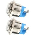 thumbnail image 4 of MasteelfCA 2pcs Doorbell Button Self-resetting Ringer Chime Door Bell Button Only Supply, 4 of 9