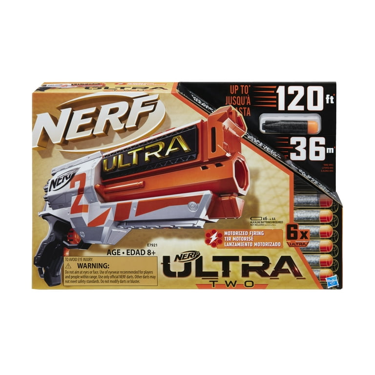 Odysseus Detektiv Rodeo Nerf Ultra Two Motorized Blaster, Includes 6 Official Nerf Ultra Darts -  Walmart.com