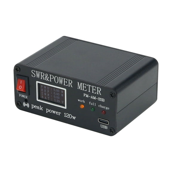 Power Watt Meter SWR & Power Meter Peak Power 120W FM-AM-SSB SWR 1.8MHz-50MHz TAPDRA Spare Part