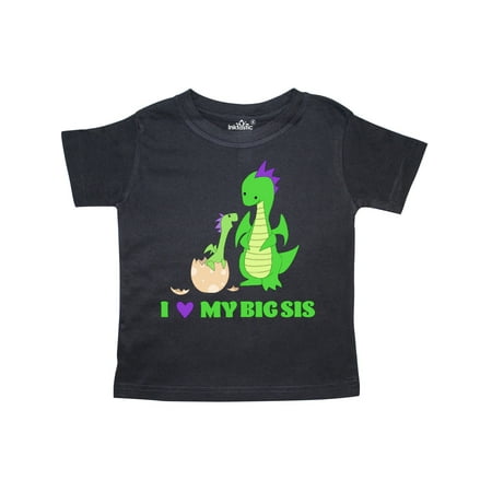 

Inktastic I Love My Big Sis Gift Toddler Boy or Toddler Girl T-Shirt