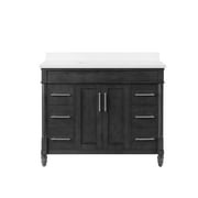 Ove Decors Woodford 42 in. Single Sink Bathroom Vanity in Iron Grey