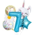 thumbnail image 3 of Home Decor Easter Themed Number Balloons For Holiday Party And Birthday Celebrations With Metallic Gold Shine Event & Party, 3 of 5