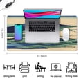 thumbnail image 5 of Rivers and Mountains&nbsp;mouse Padswaterproof,rubber+multispandexno Slip MousematDesk Pad for Office Home Game 31.5x15.7inches, 5 of 7
