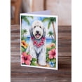 thumbnail image 2 of Komondor Luau Greeting Cards Pack of 8 7 in x 5 in, 2 of 3