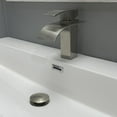 thumbnail image 2 of Novatto GF-136SBN Remi Single Hole Waterfall Bathroom Faucet, Brushed Nickel, 2 of 5