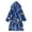 01_Blue, variant on UJNDER Kids Long Sleeve Cartoon Printed Hooded Flannel Bathrobe with Pockets Cozy Pajamas Kids Robe,01_Beige,5-6 Years