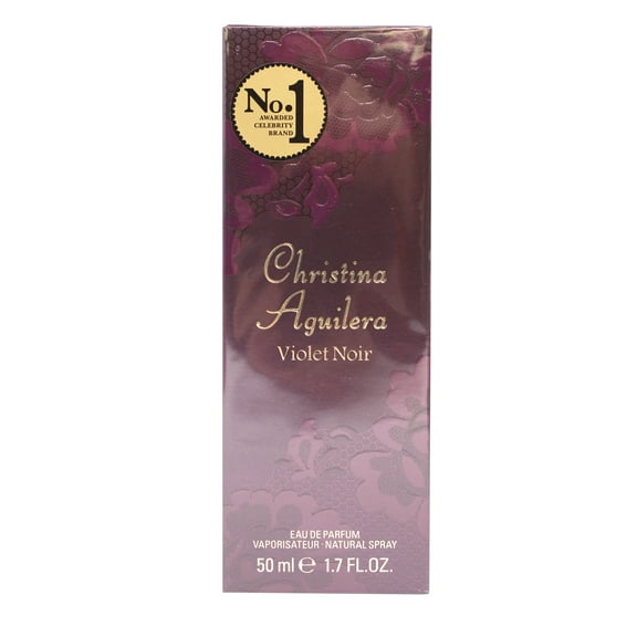 Christina Aguilera Violet Noir Eau De Parfum For Women 1.7 Ounces
