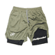 thumbnail image 3 of Pantalones cortos deportivos de doble capa para hombre, ropa 2 en 1 para correr, entrenamiento de Fitness, Bullpadel, 3 of 4