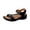 Black, variant on HTHLVMD Adjustable Strap Wedge Sandals for Women, 2026 Summer Orthopedic Sandal Diabetic Walking, Women's Summer Fisherman Sandals, Adjustable Ankle Strap Open-Toe, Beige 5.5