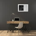 thumbnail image 3 of Schuster, Inge 32x23 White Modern Wood Framed Museum Art Print Titled - Hand On Door, 3 of 4